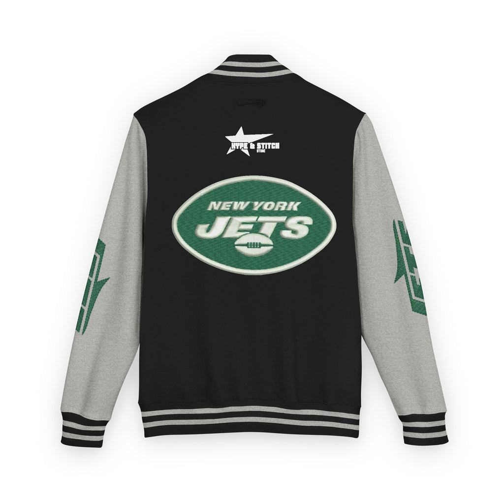 New York Jets Heavyweight Fan Varsity Jacket