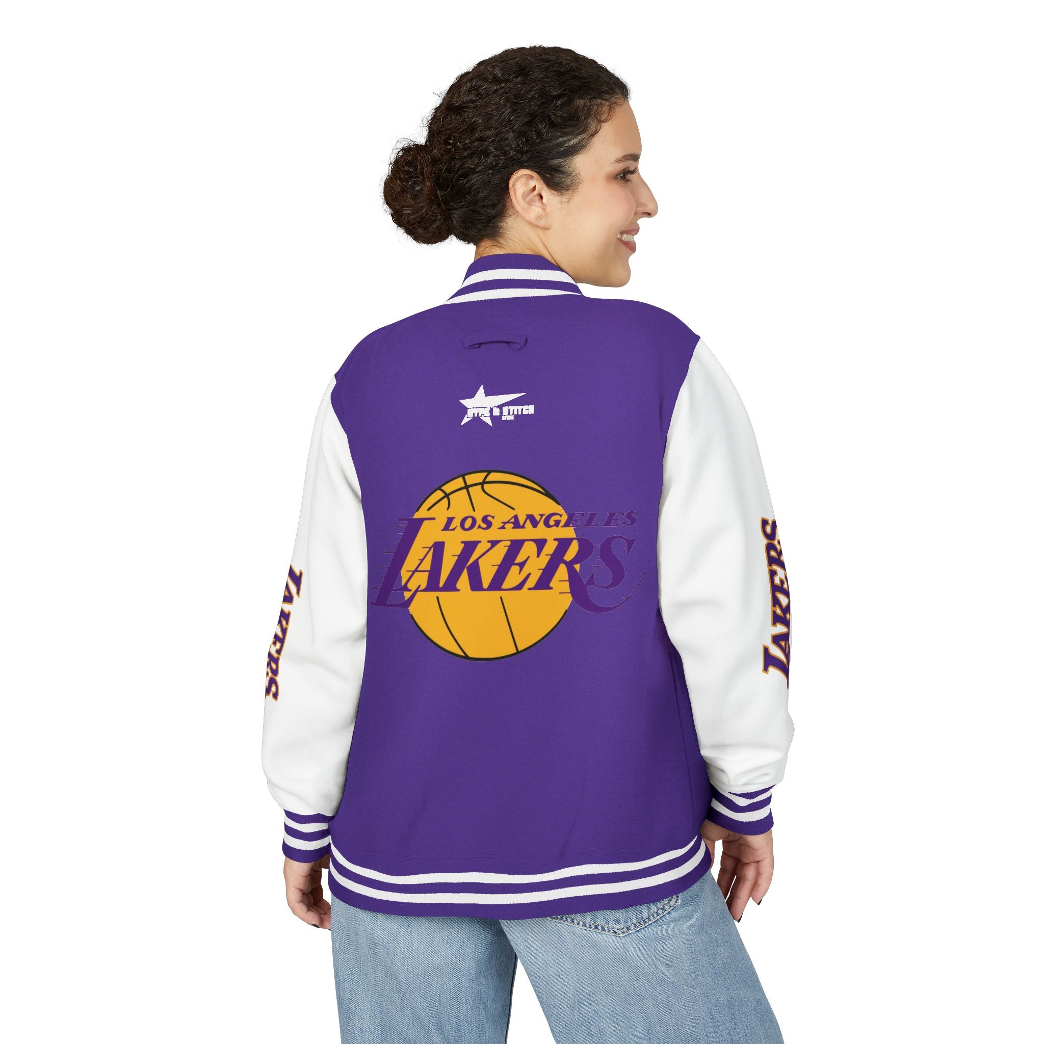Los Angeles Lakers Unisex Heavyweight Varsity Letterman Jacket