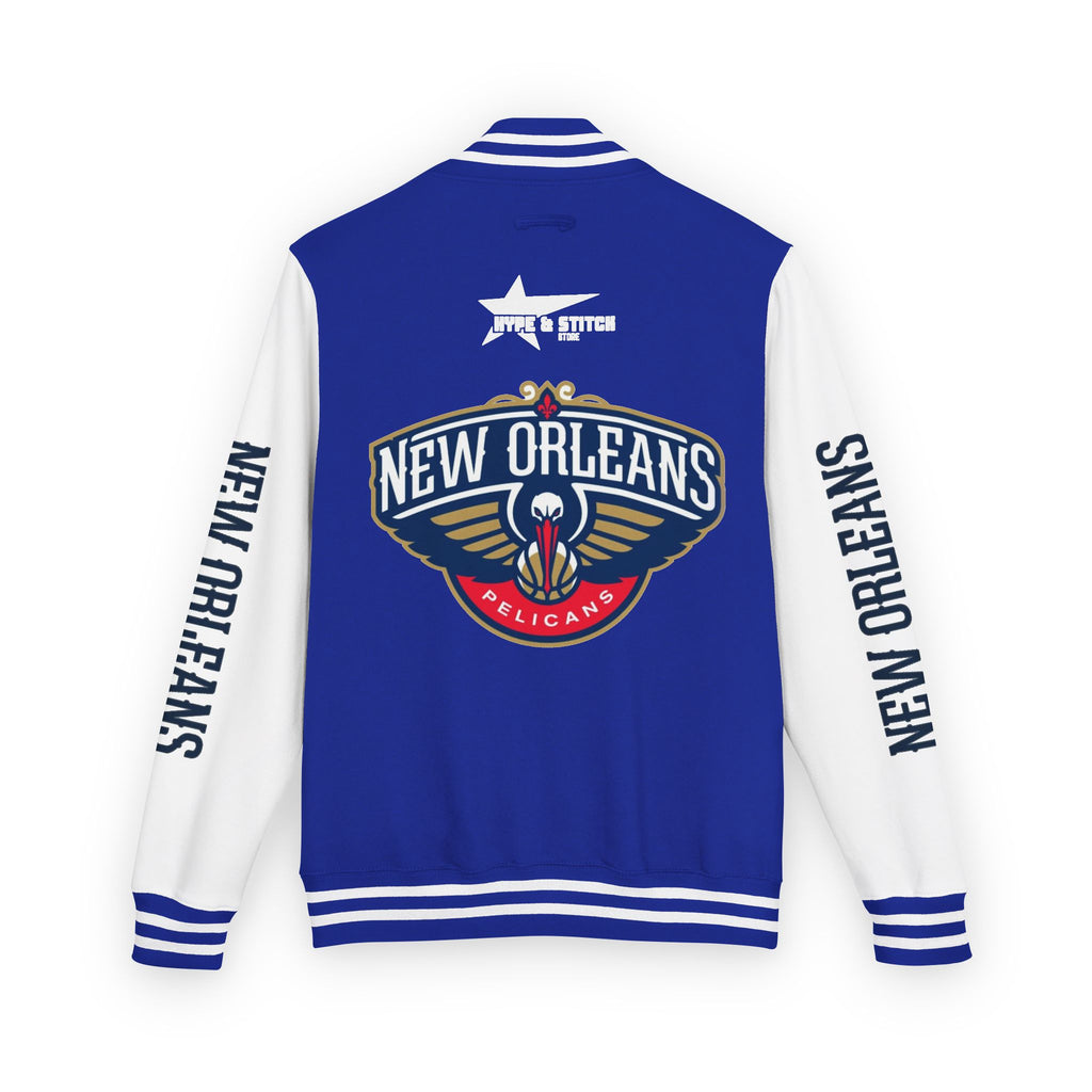 New Orleans Pelicans Varsity Jacket | Unisex Streetwear Letterman