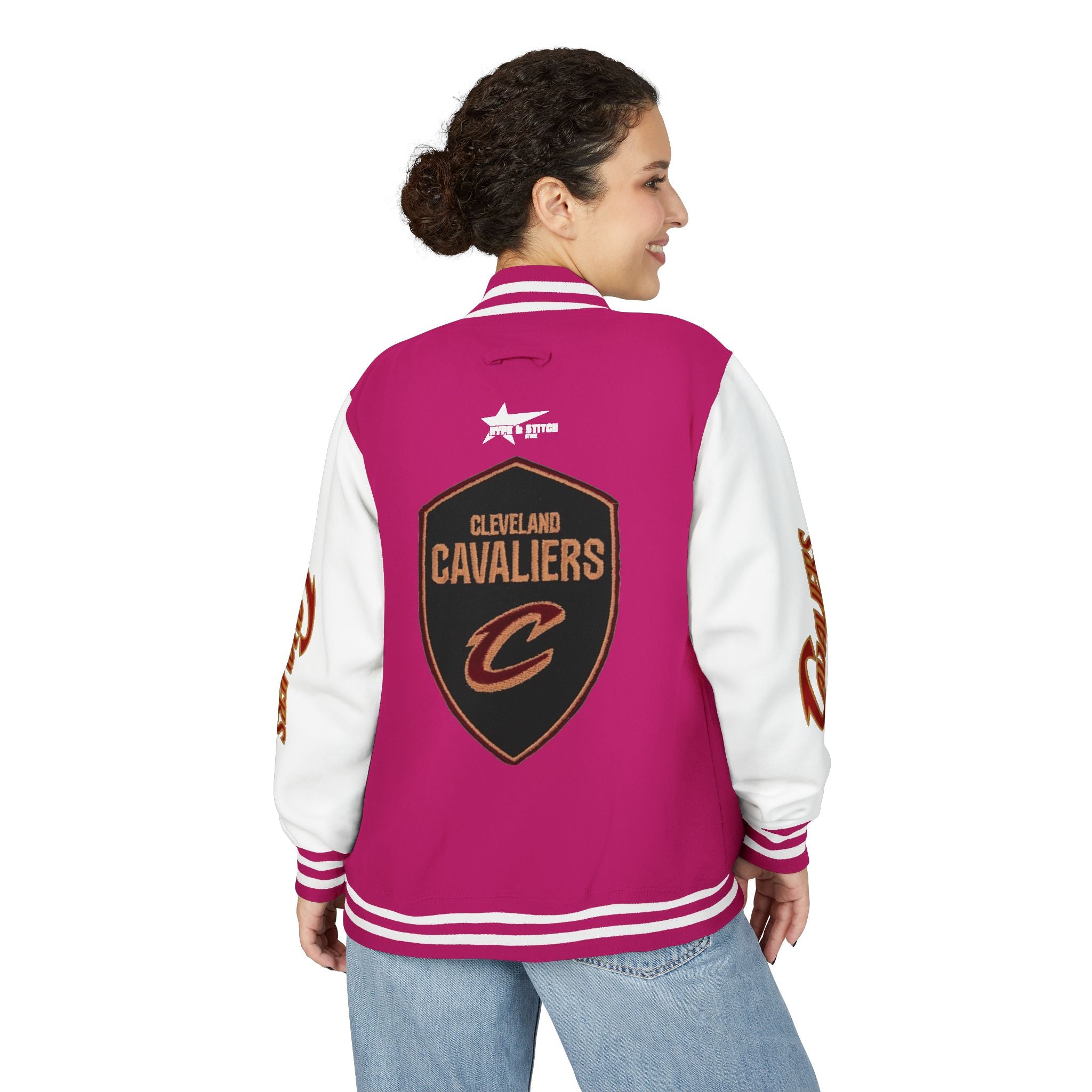 Cleveland Cavaliers Varsity Jacket | Unisex Streetwear Letterman