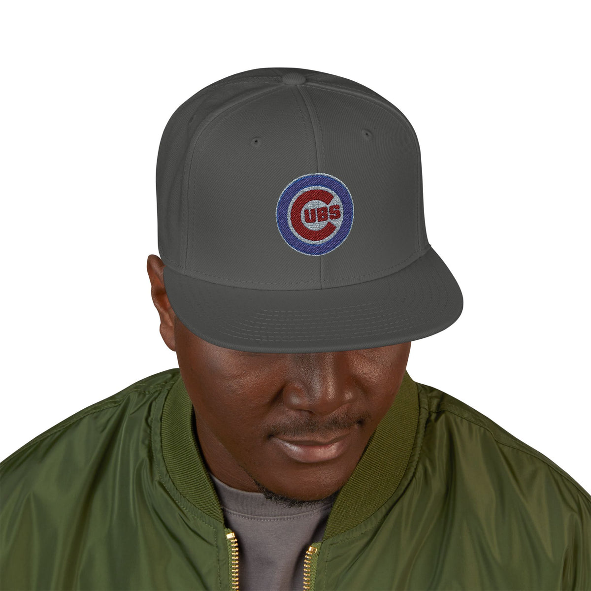 Custom Embroidered Chicago Cubs Snapback Hat
