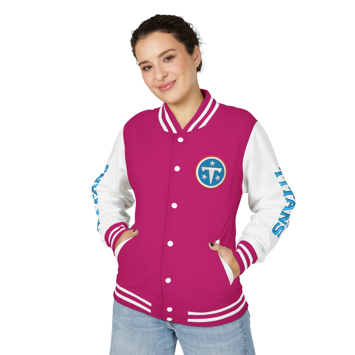 Tennessee Titans Varsity Letterman Jacket - Classic Fan Apparel