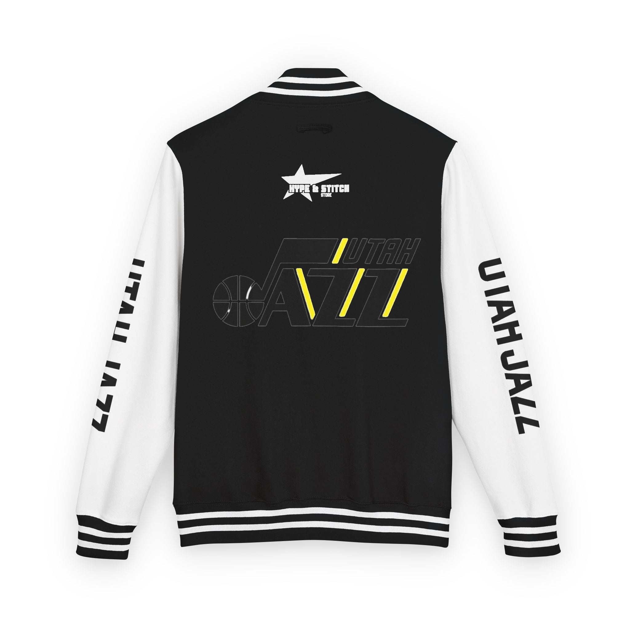 Utah Jazz Varsity Jacket | Unisex Streetwear Letterman