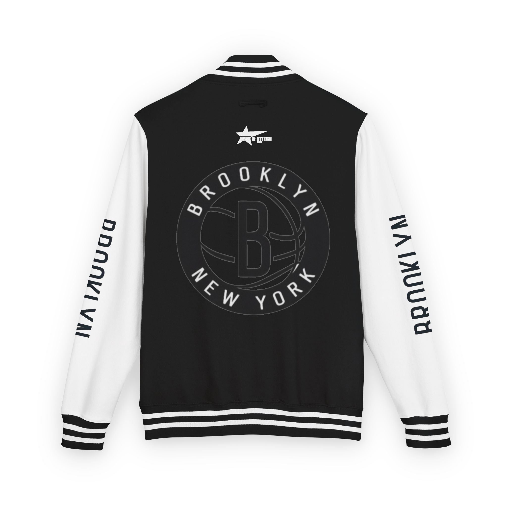Brooklyn Nets Unisex Heavyweight Varsity Letterman Jacket
