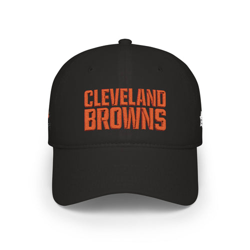 Cleveland Football Embroidered Low Profile Baseball Cap