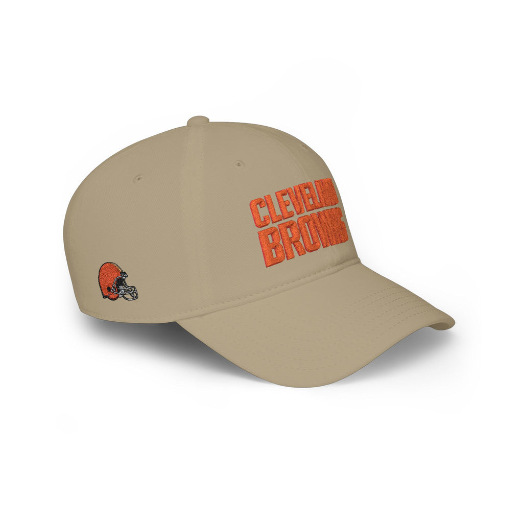 Cleveland Football Embroidered Low Profile Baseball Cap