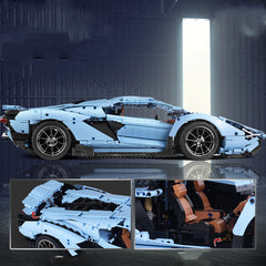 Technology Machinery Series Sports Car Assembled Building Blocks Toys