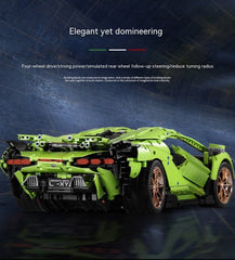 13057 Sports Car Building Blocks Assembled Educational Toys