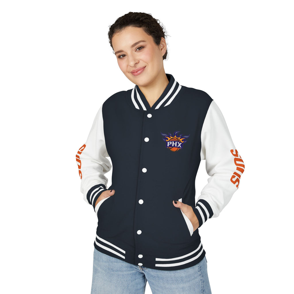 Phoenix Suns Varsity Jacket | Unisex Streetwear Letterman
