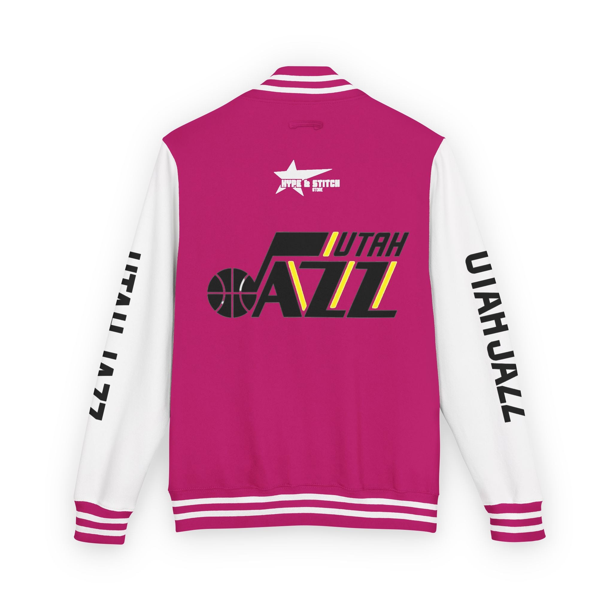 Utah Jazz Varsity Jacket | Unisex Streetwear Letterman