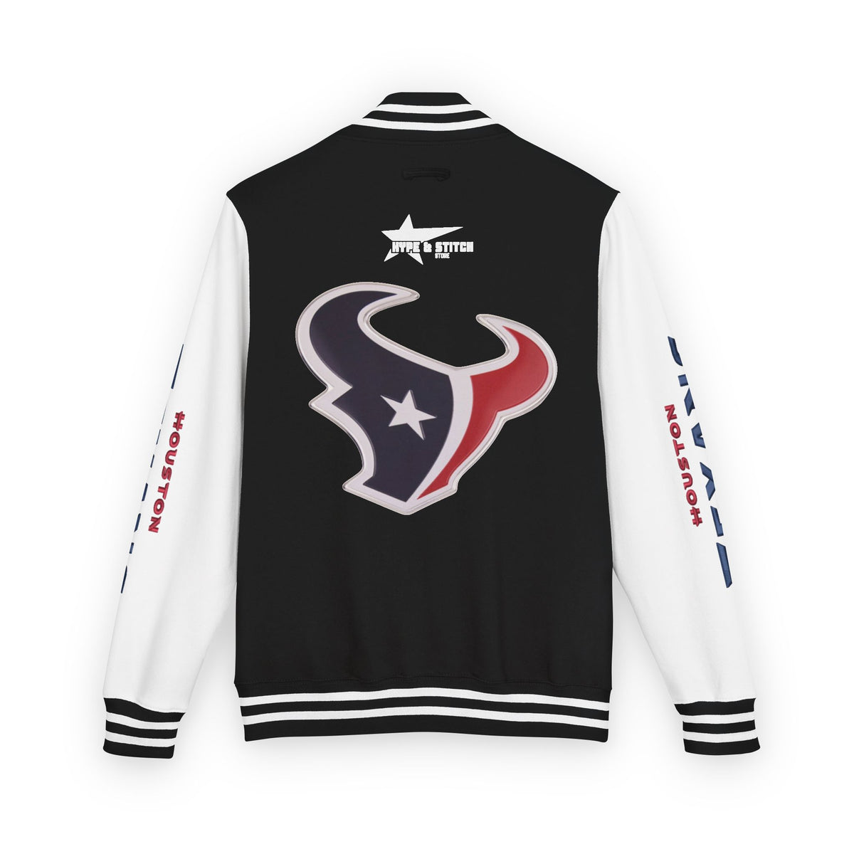 Houston Texans Vintage Varsity Jacket | Custom Letterman Outerwear