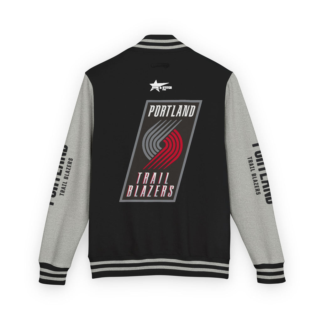 Portland Trail Blazers Varsity Jacket | Unisex Streetwear Letterman