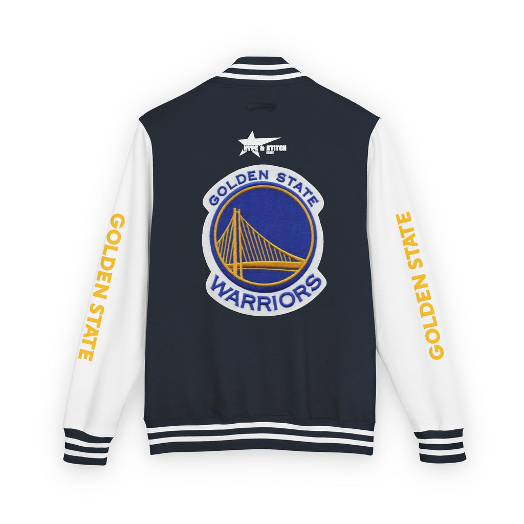 Golden State Warriors Unisex Heavyweight Varsity Letterman Jacket