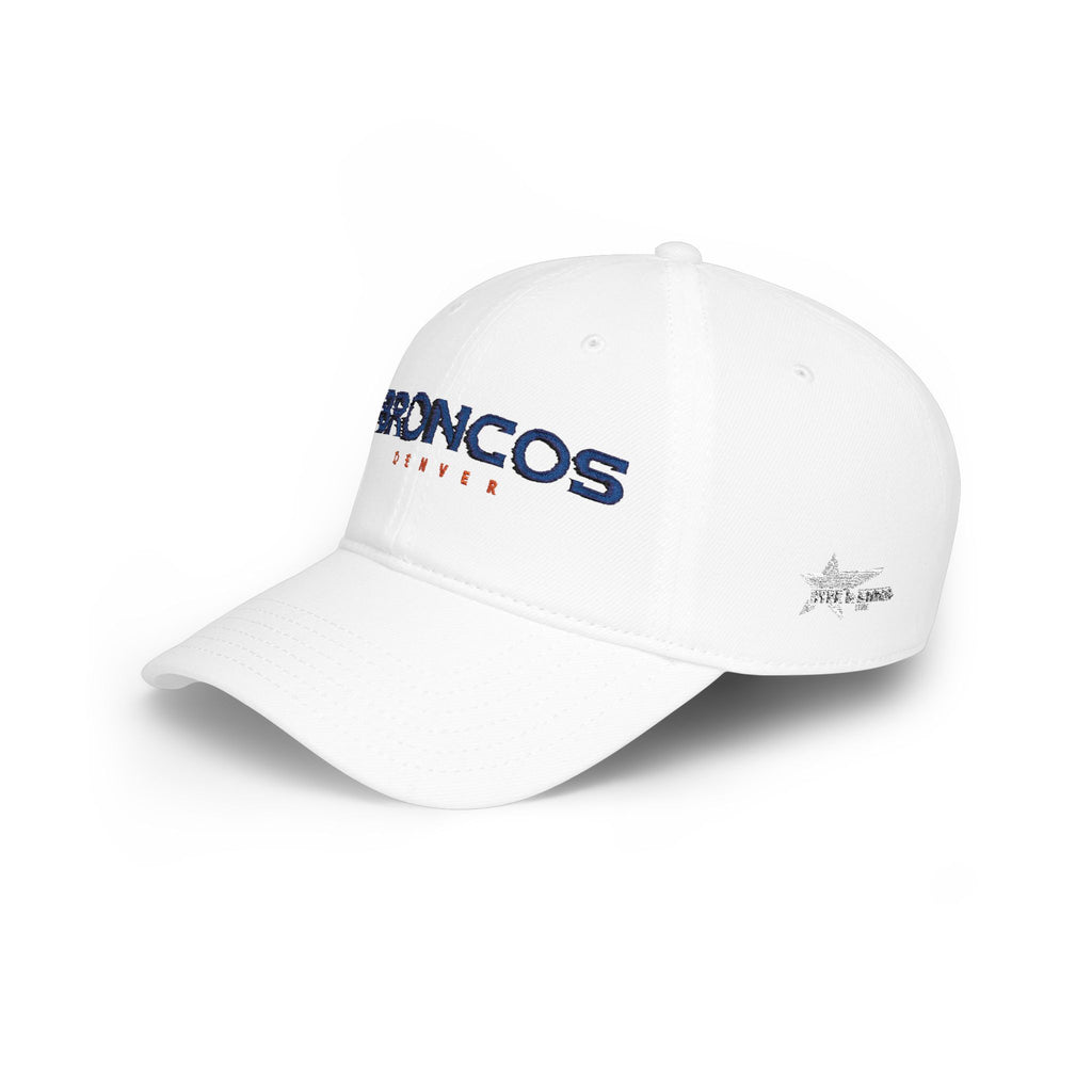 Denver Broncos Embroidered Dad Hat | Vintage Sports Cap