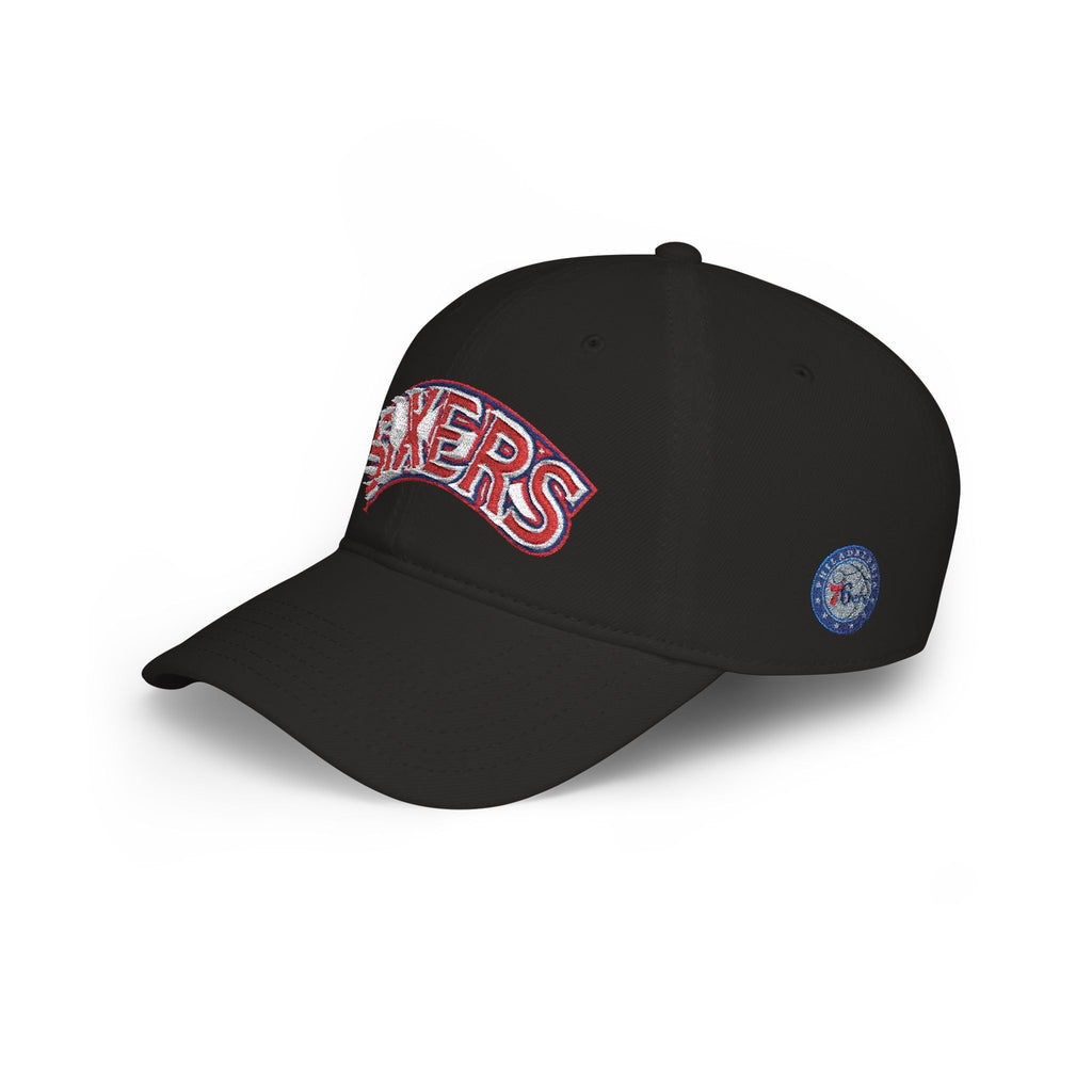 Philadelphia 76ers Vintage Embroidered Dad Hat – Adjustable Low-Profile Cap
