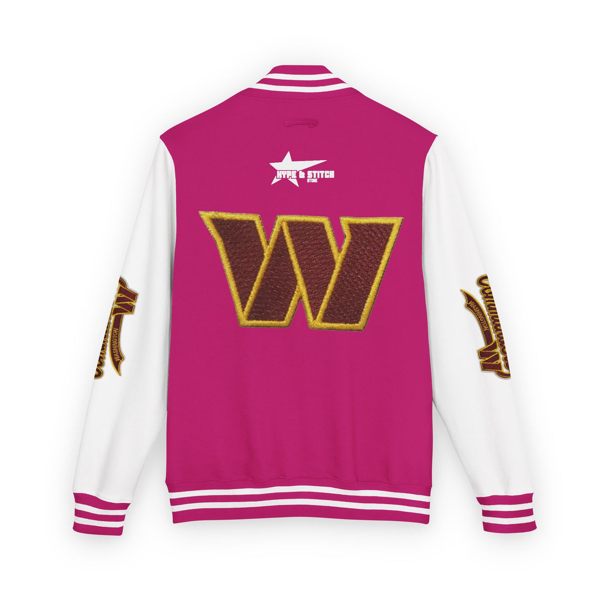 Washington Commanders Heavyweight Letterman Jacket
