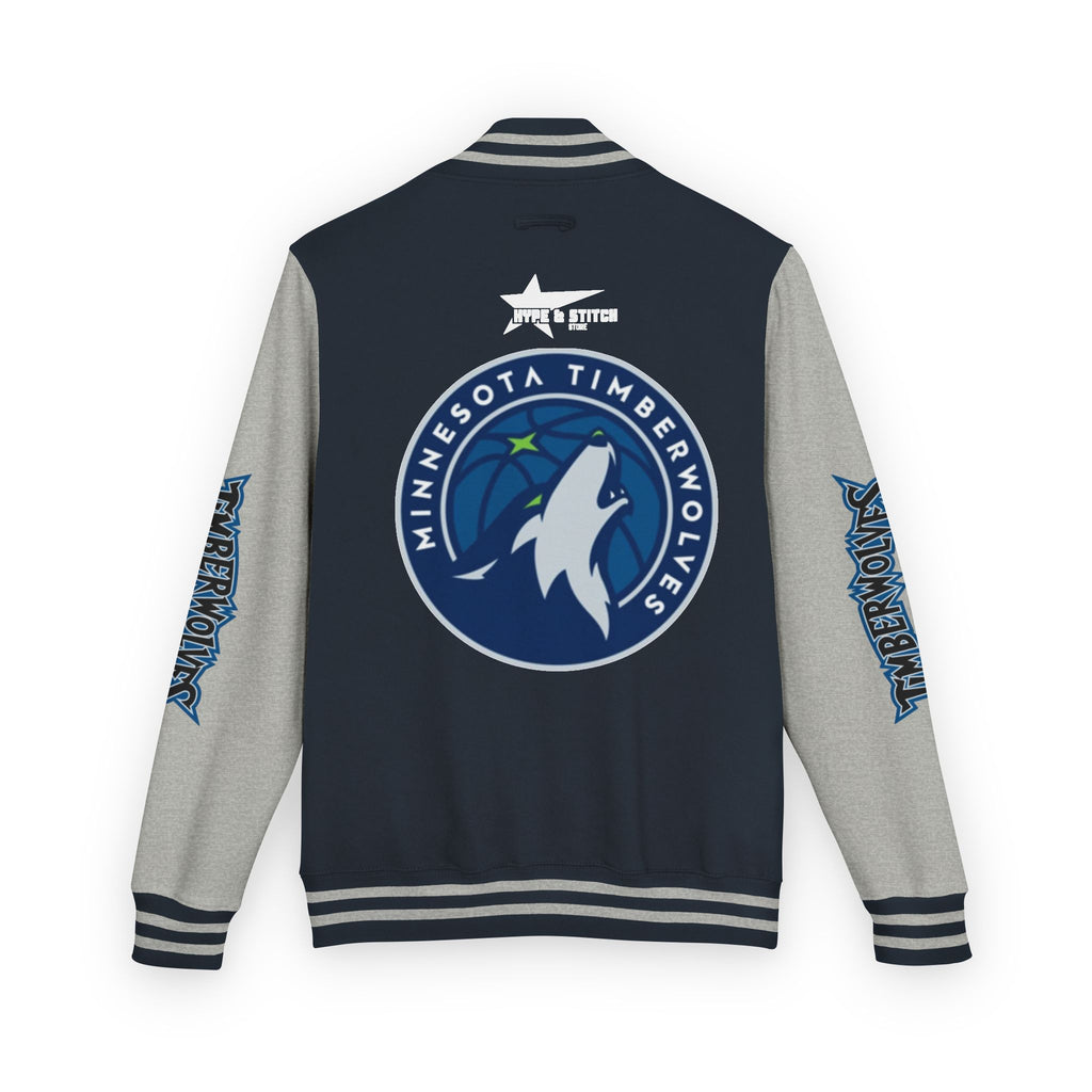 Minnesota Timberwolves Varsity Jacket | Unisex Streetwear Letterman
