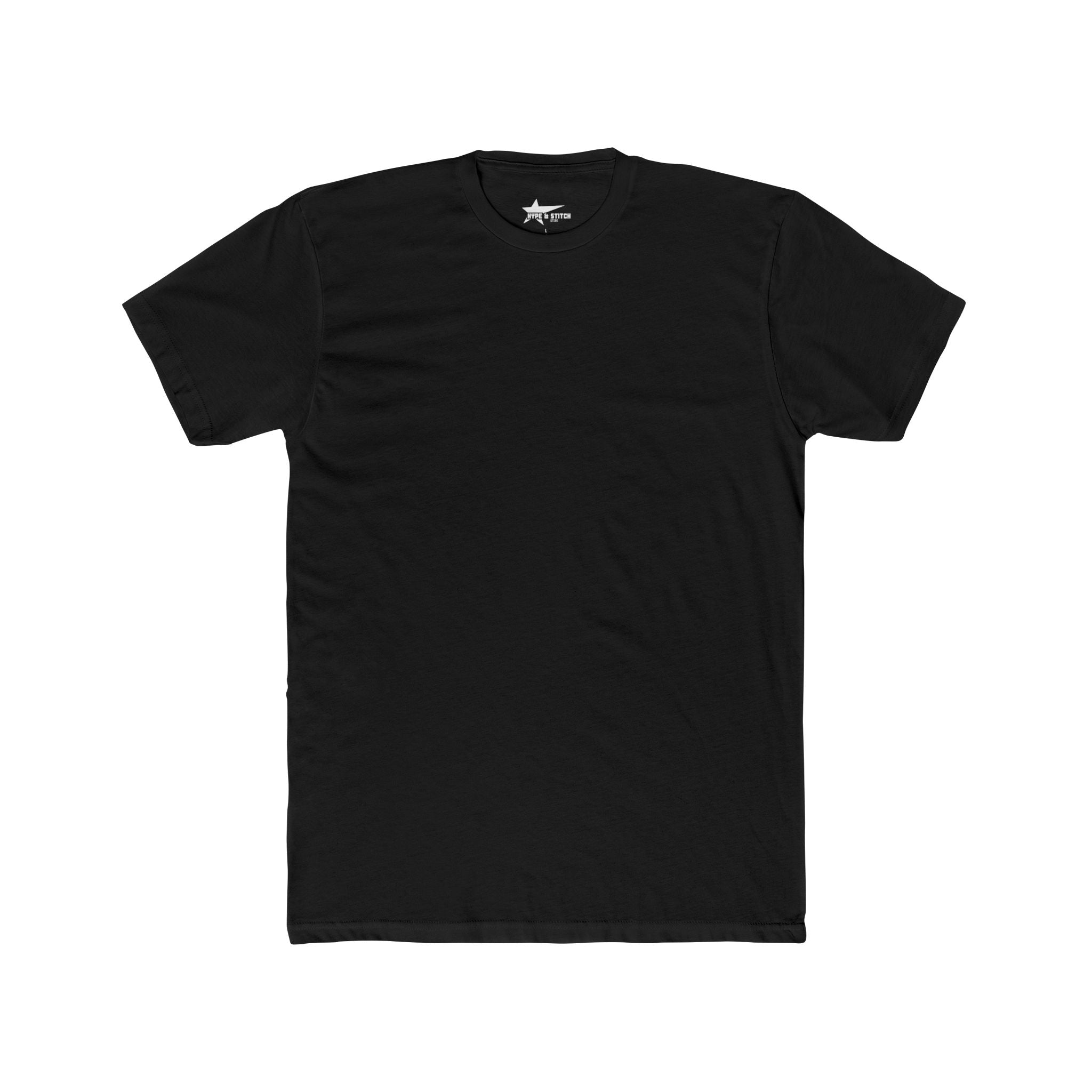 HypeandStitch Men's Fitted Crewneck T-Shirt | Premium Ultra-Soft Cotton