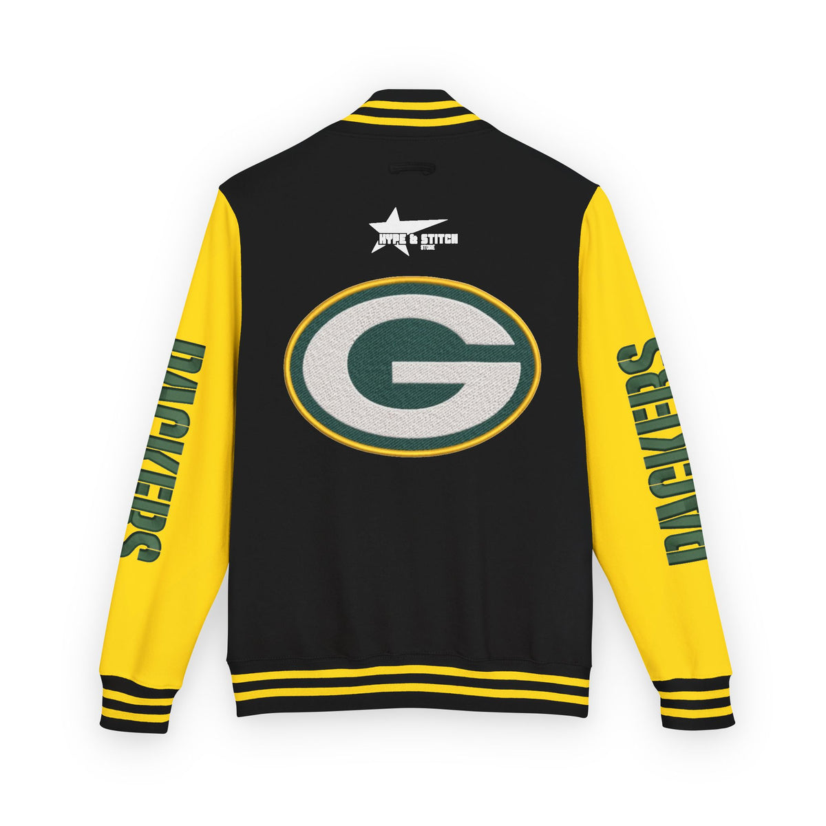 Green Bay Packers Heavyweight Varsity Letterman Jacket