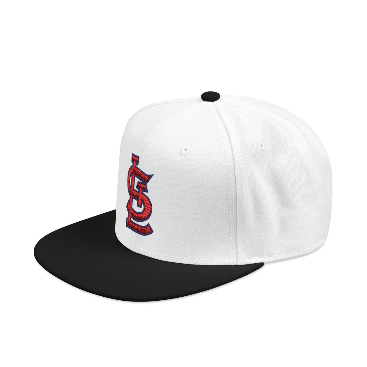 St. Louis Cardinals Flat Brim Fitted Hat with Embroidered Logo