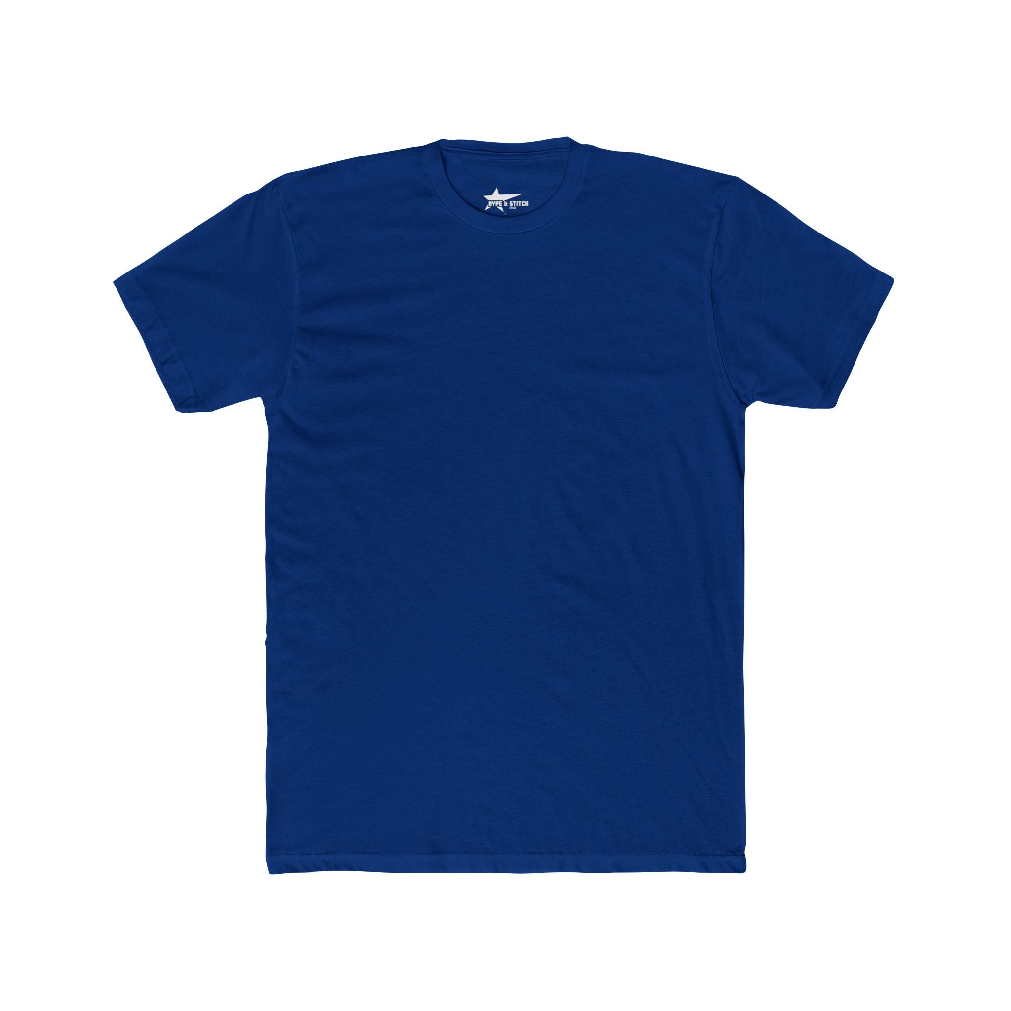 HypeandStitch Men's Fitted Crewneck T-Shirt | Premium Ultra-Soft Cotton