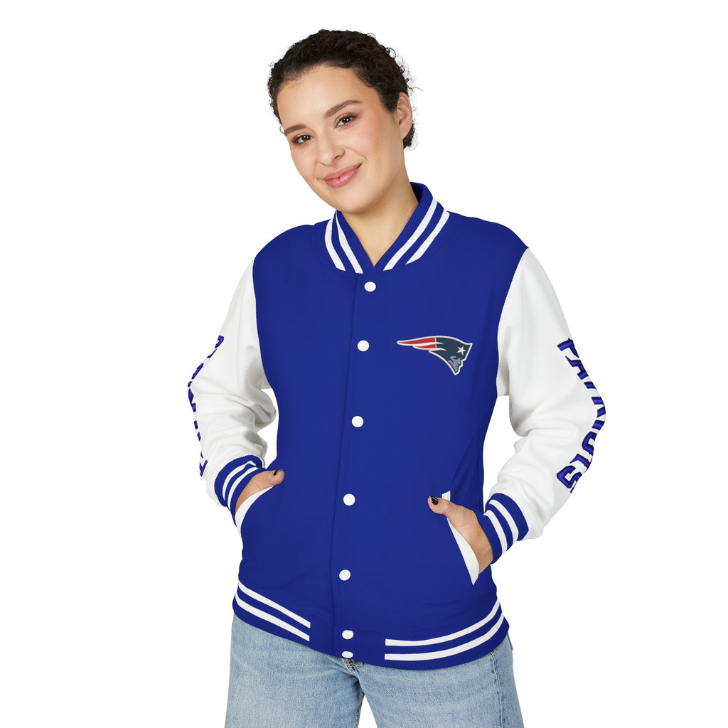 New England Patriots Classic Varsity Letterman Jacket