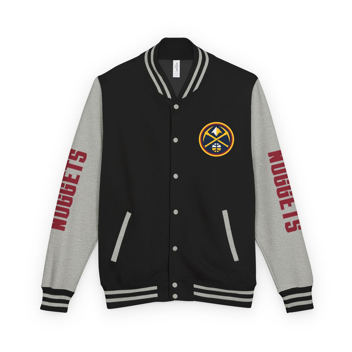 Denver Nuggets Varsity Jacket | Unisex Streetwear Letterman