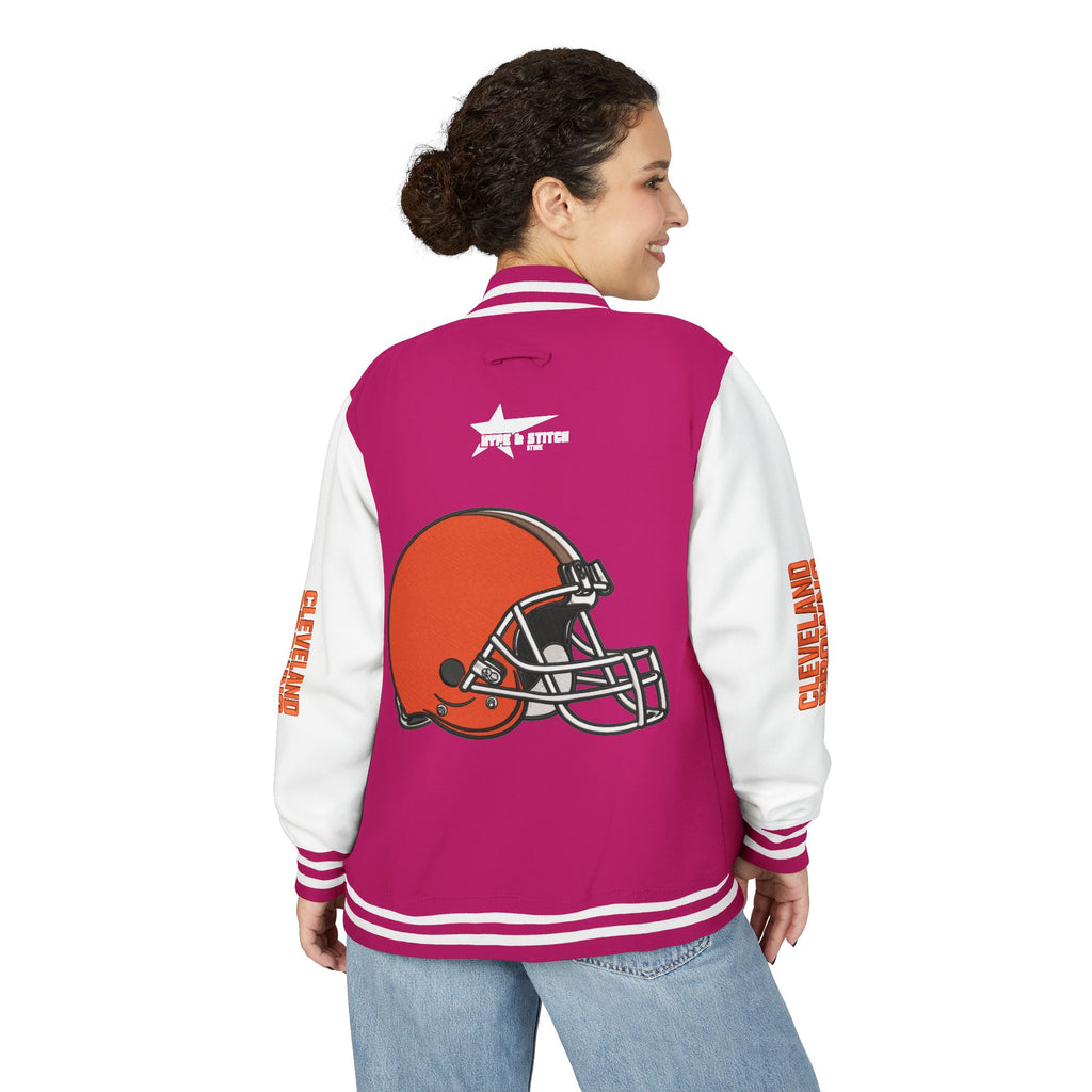 Cleveland Football Classic Letterman Varsity Jacket