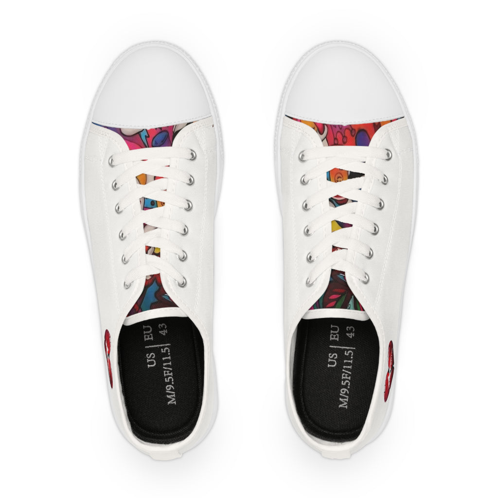 Heart & Soul Custom Low-Top Canvas Sneakers