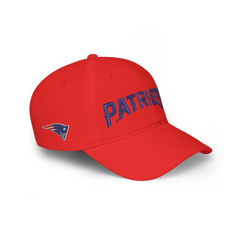 New England Patriots Low Profile Baseball Cap – Custom Embroidered Sports Hat