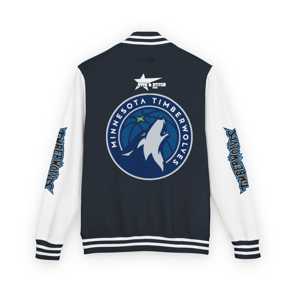 Minnesota Timberwolves Varsity Jacket | Unisex Streetwear Letterman