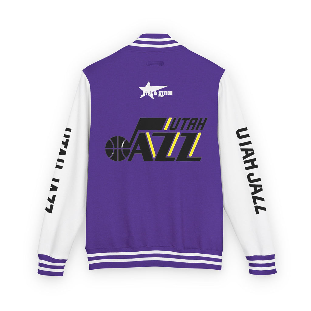 Utah Jazz Varsity Jacket | Unisex Streetwear Letterman