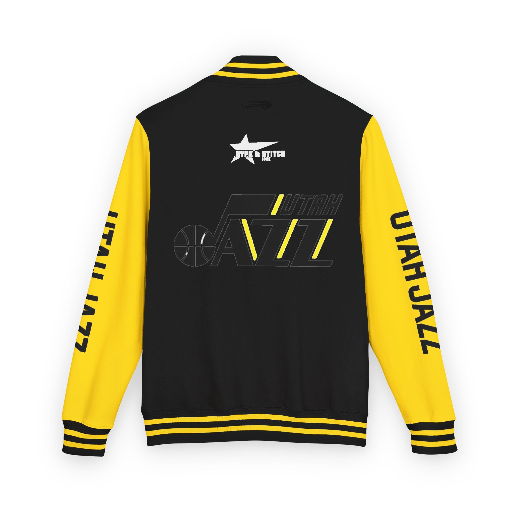 Utah Jazz Varsity Jacket | Unisex Streetwear Letterman