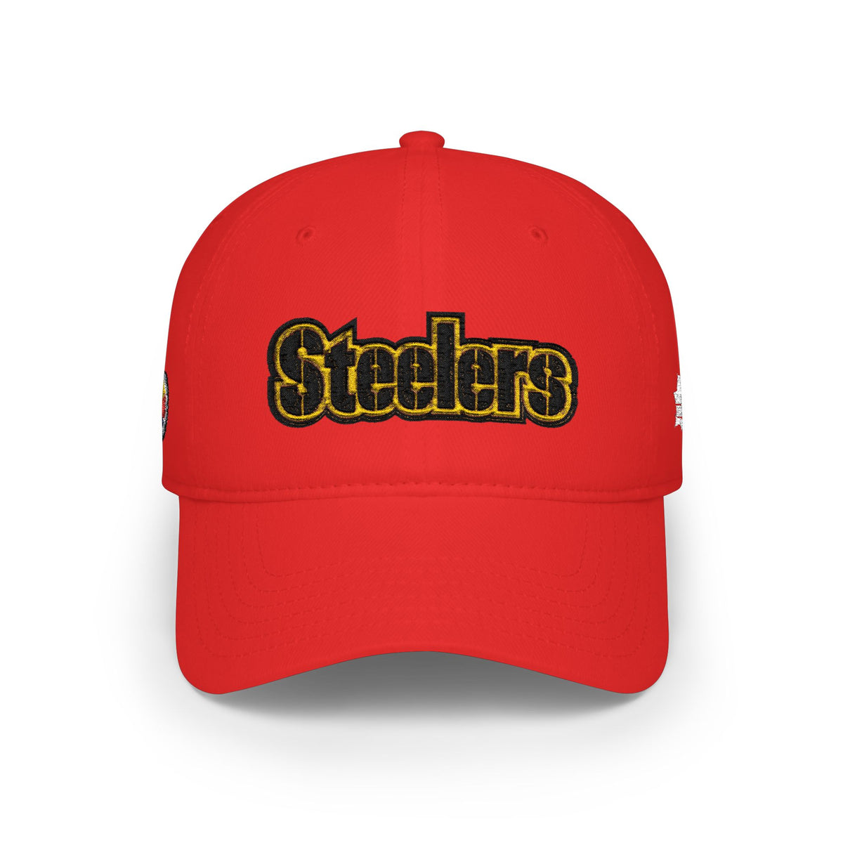 Steelers Embroidered Low Profile Baseball Cap – Adjustable Curved Brim Fan Hat