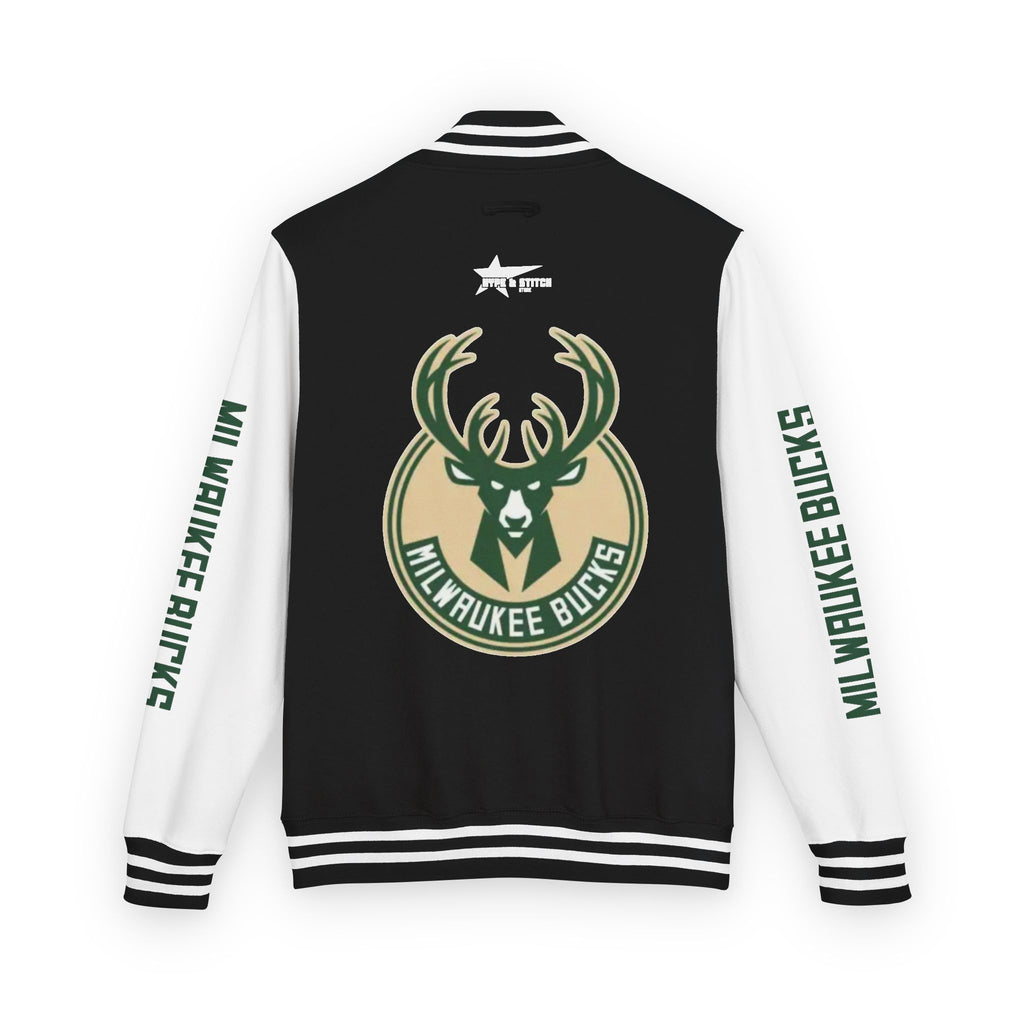Milwaukee Bucks Varsity Jacket | Unisex Streetwear Letterman