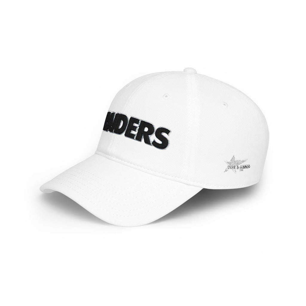Vintage Raiders Embroidered Baseball Cap | Retro Curved Brim Hat