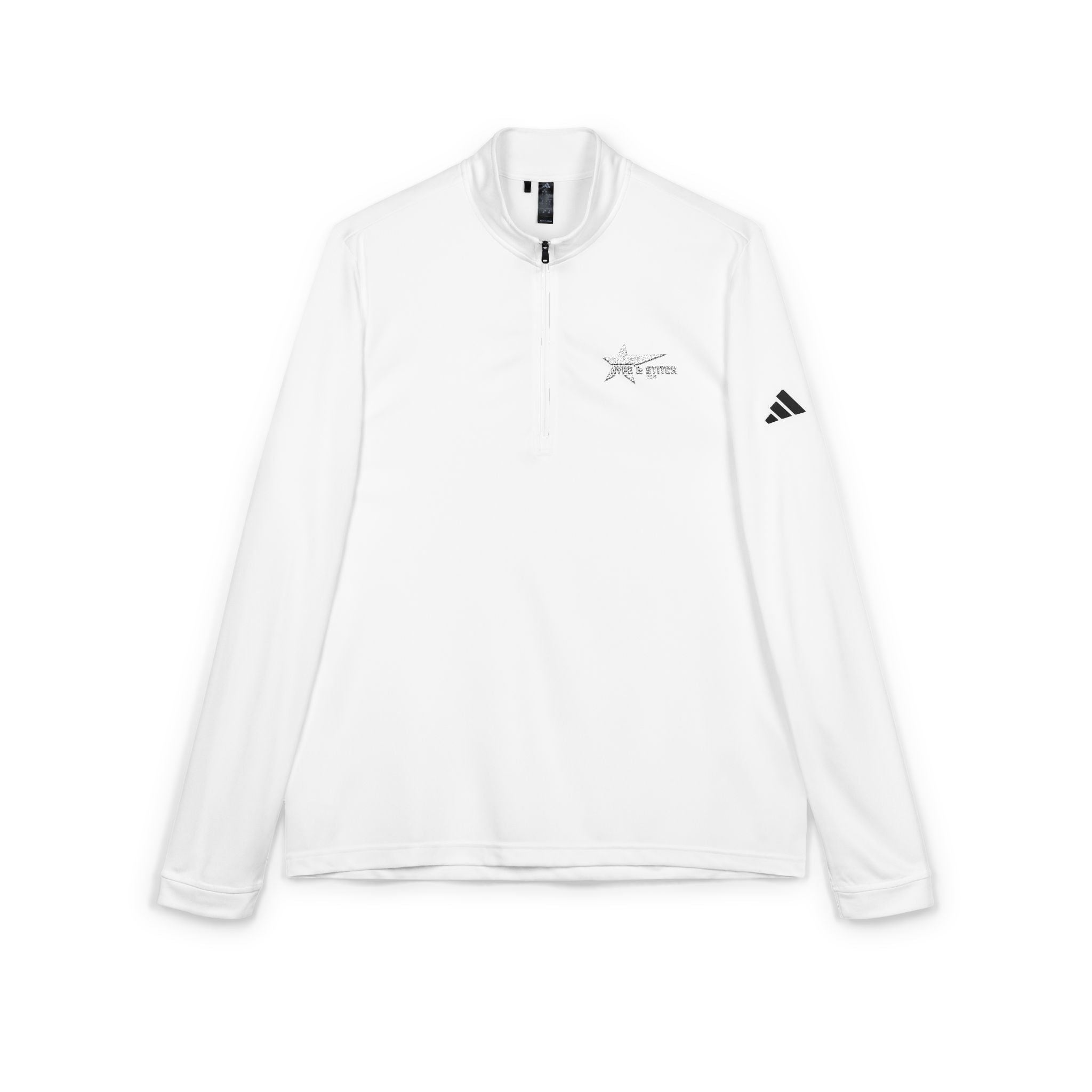 adidas® Men's Performance Quarter-Zip Lightweight Sweatshirt