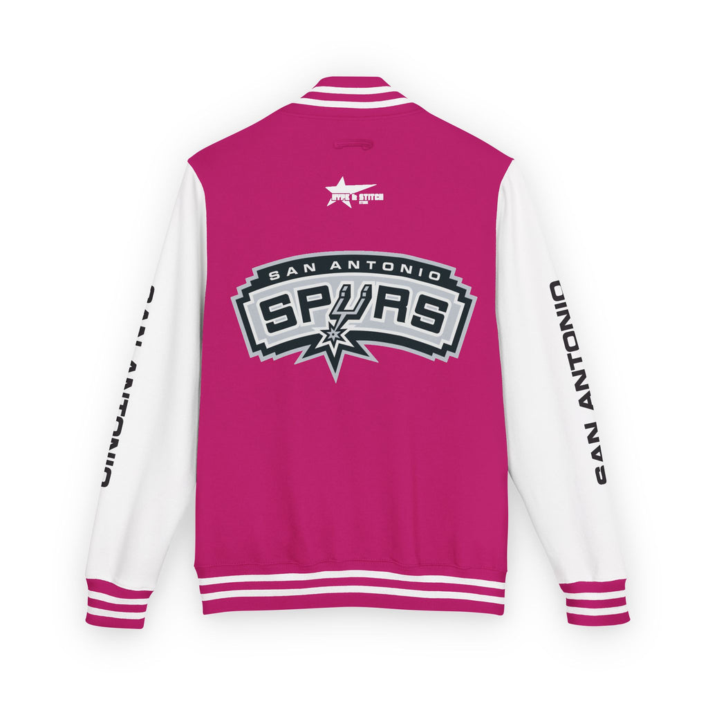 San Antonio Spurs Unisex Heavyweight Varsity Letterman Jacket