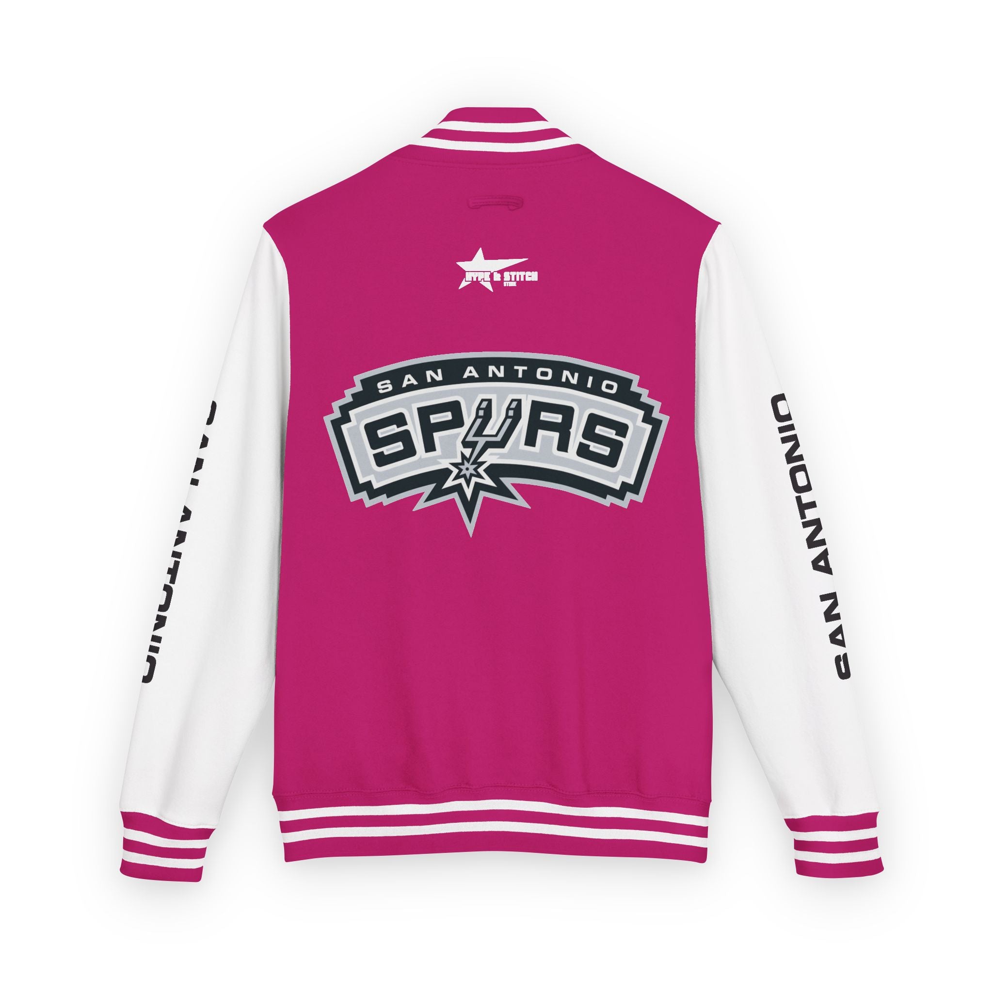 San Antonio Spurs Unisex Heavyweight Varsity Letterman Jacket