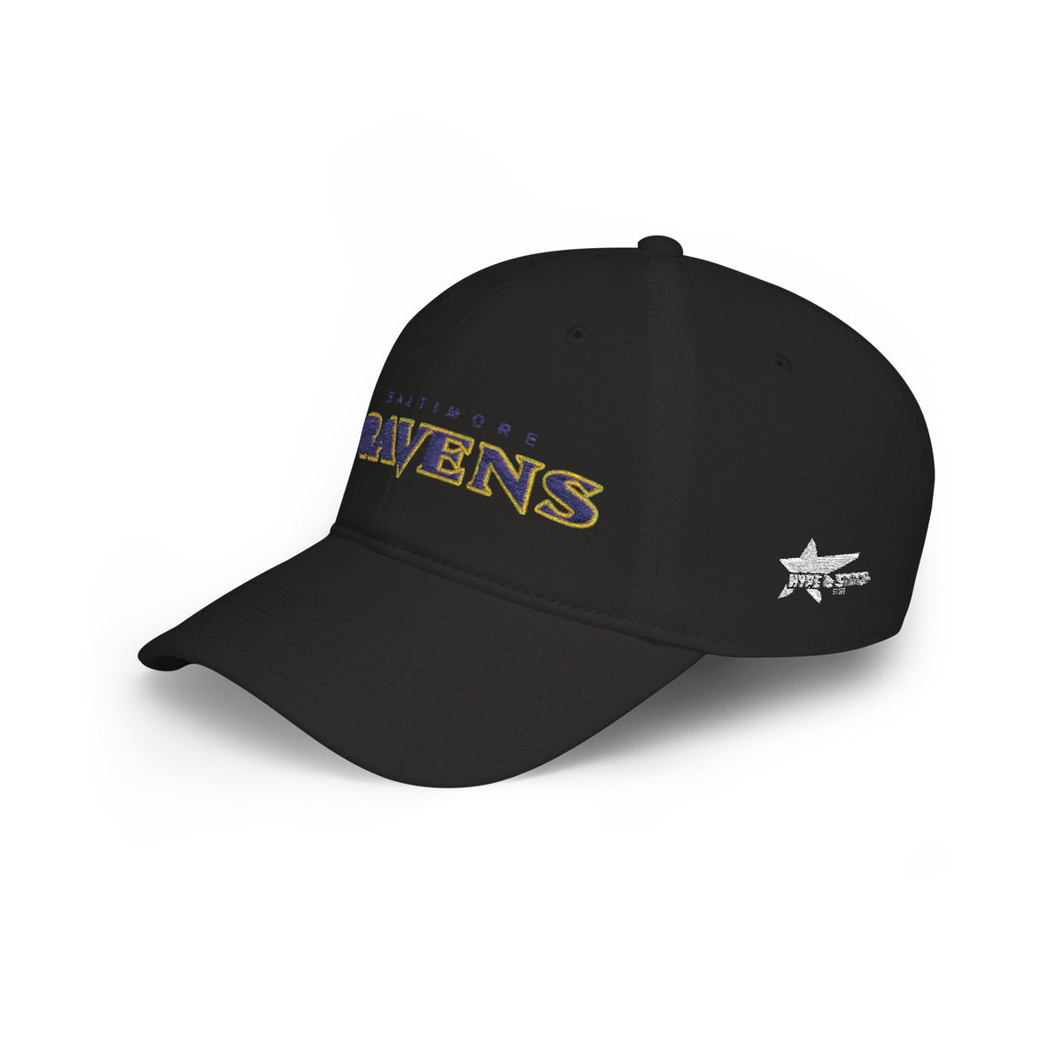 Baltimore Ravens Embroidered Dad Hat | Curved Brim Football Fan Cap