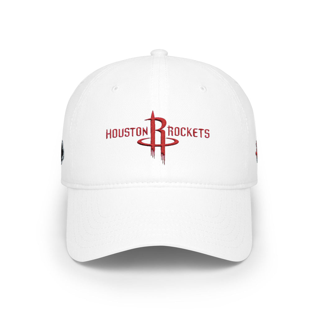Houston Rockets Vintage Embroidered Dad Hat | Unisex Low-Profile Baseball Cap