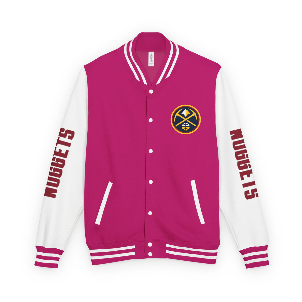 Denver Nuggets Varsity Jacket | Unisex Streetwear Letterman
