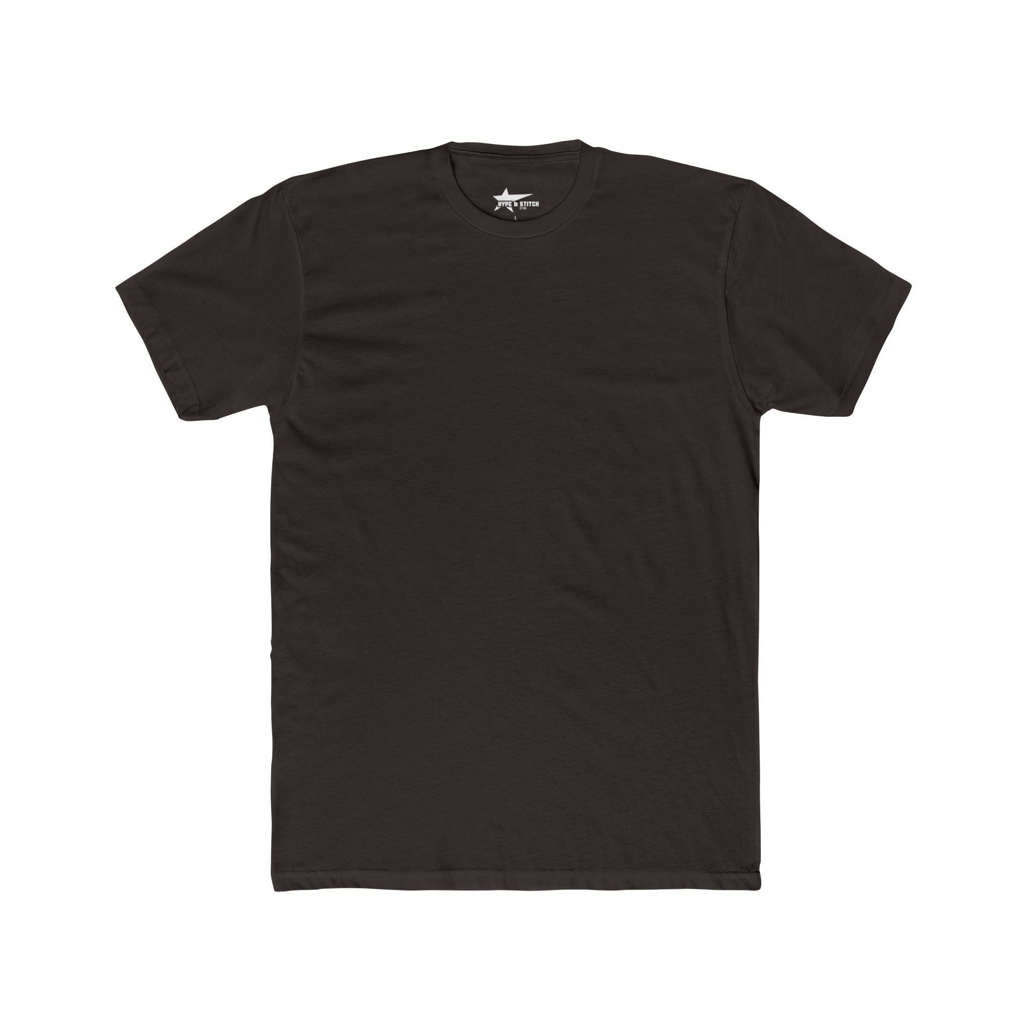 HypeandStitch Men's Fitted Crewneck T-Shirt | Premium Ultra-Soft Cotton