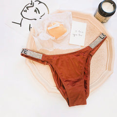 High waist high fork seamless underwear