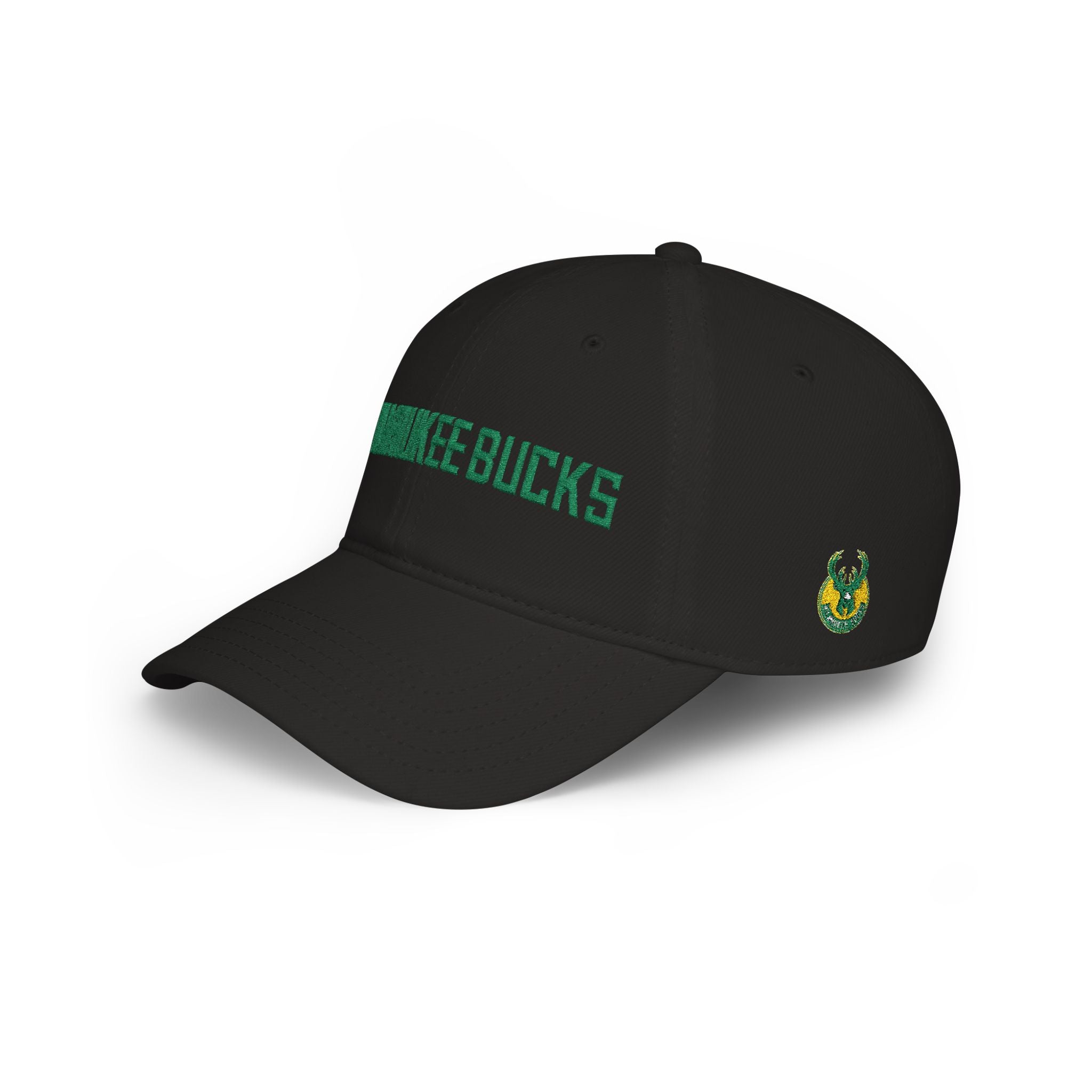 Milwaukee Bucks Vintage Embroidered Dad Hat – Adjustable Low-Profile Cap