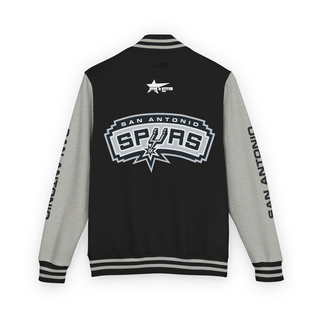 San Antonio Spurs Unisex Heavyweight Varsity Letterman Jacket