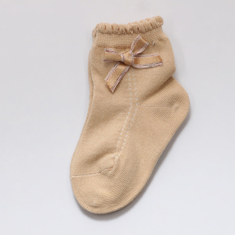Fashion Bow Dance Socks Trendy Children's