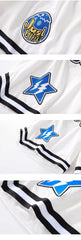 American Embroidered Mesh Basketball Shorts