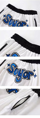 American Embroidered Mesh Basketball Shorts