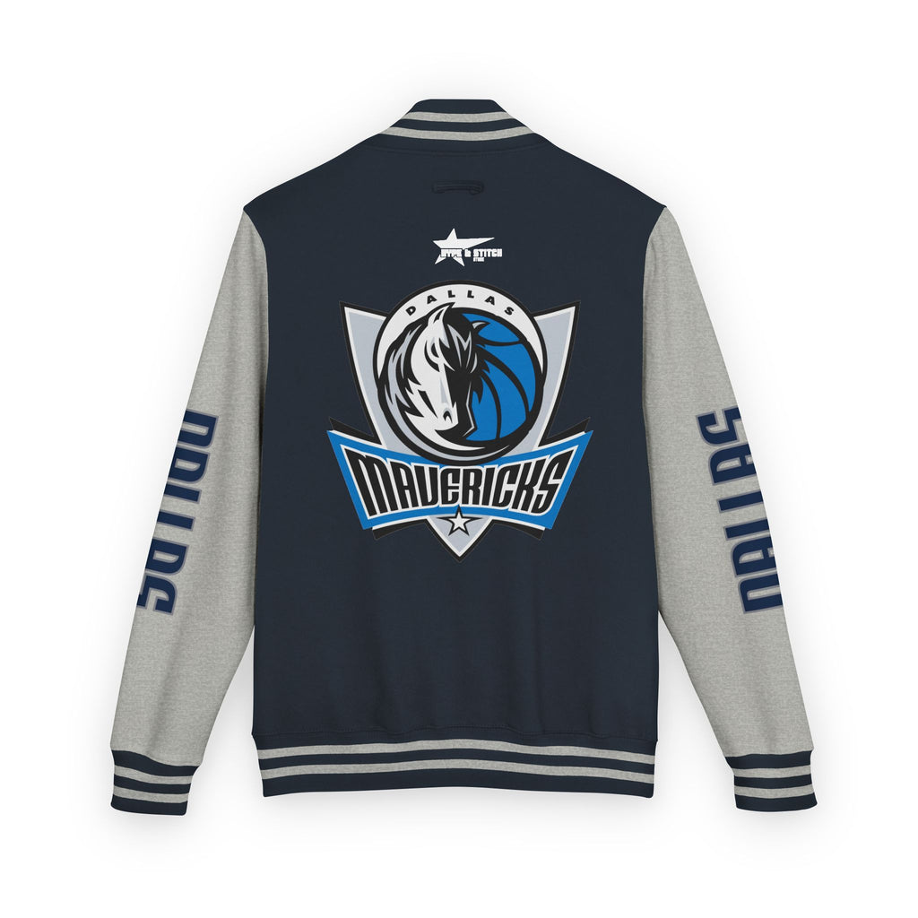 Dallas Mavericks Unisex Heavyweight Varsity Letterman Jacket